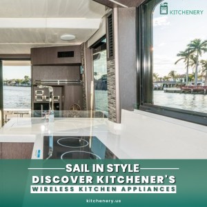 Kitchenery Cordless Cooking Galley Kitchen Boat Yacht